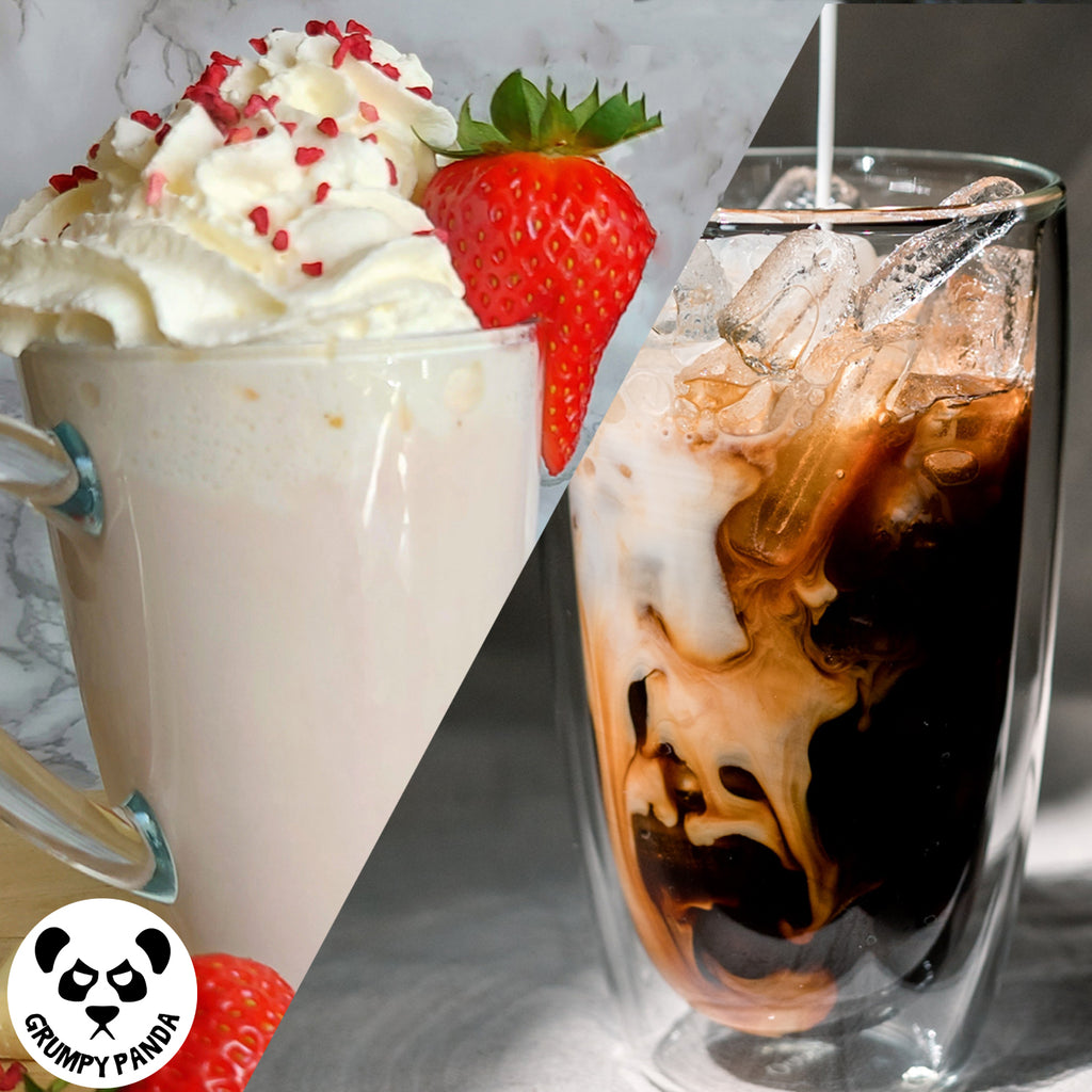 Beat the Summer Heat with Grumpy Panda's Refreshing Beverages!