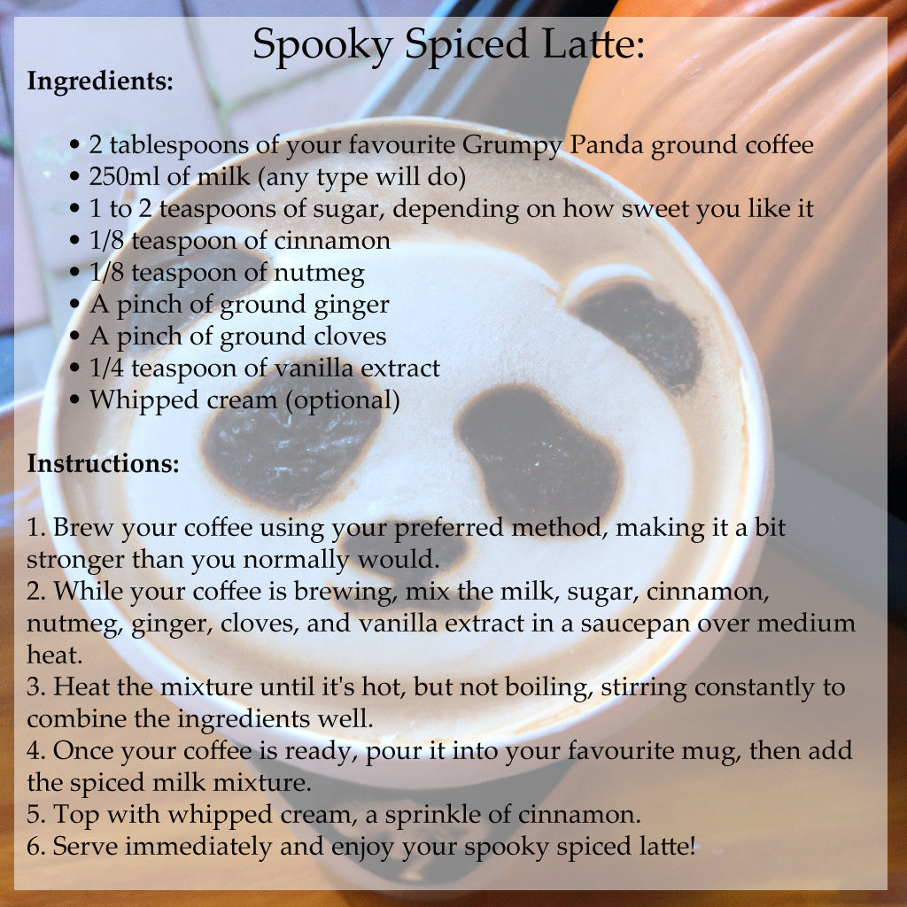 Brew Some Magic with Our Spooky Spiced Latte
